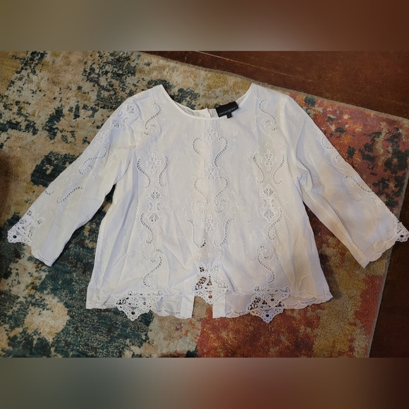 Cynthia Rowley Jackets & Blazers - Cynthia Rowley White Lace Women's Jacket